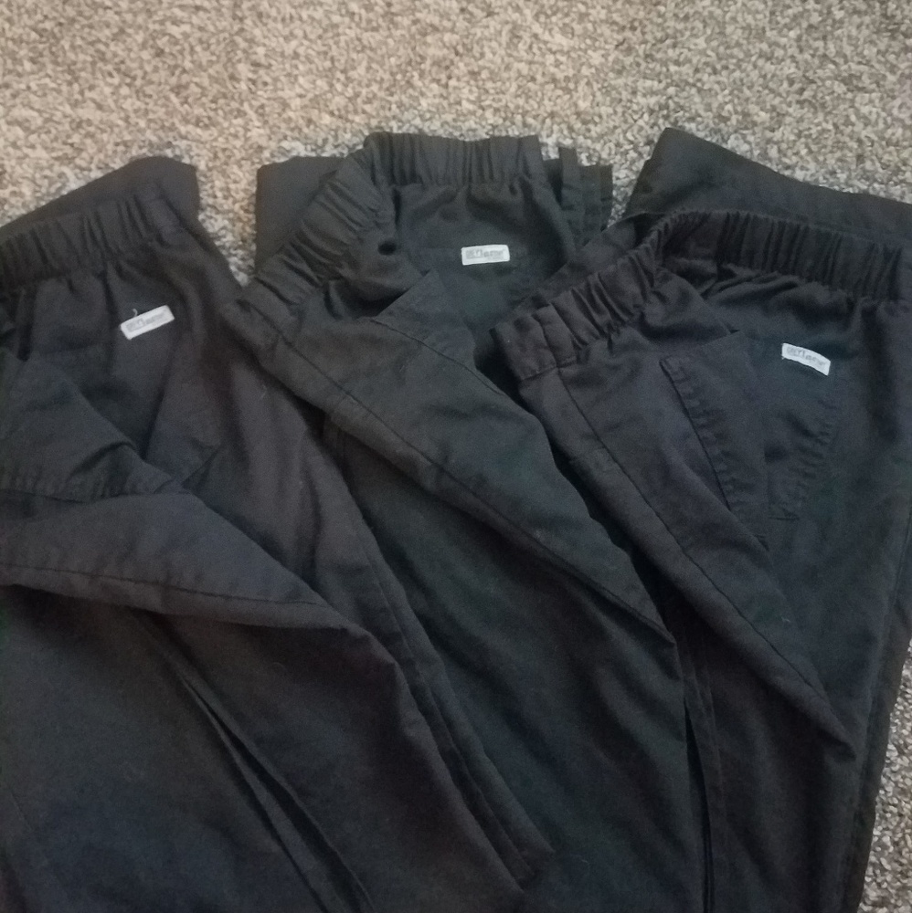 3 grey's anatomy scrub bottoms